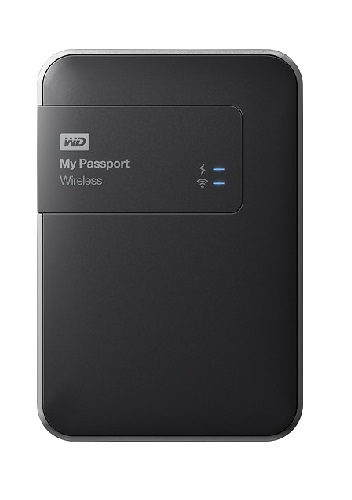 WDBDAF0020BBK-NESN | Western Digital My Passport Wireless 2TB Wi-Fi Storage Network Hard