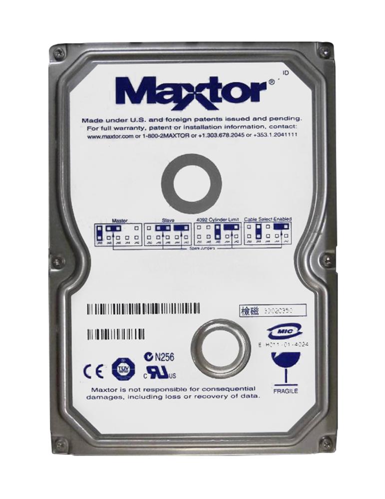 4D020H1 | Maxtor DiamondMax D540X 20 GB 3.5 Internal Hard Drive - IDE Ultra ATA/100 (ATA-6) - 5400 rpm - 2 MB Buffer