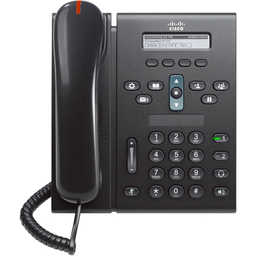 CP-6921-C-K9 | Cisco Unified IP Phone 6921 Standard VoIP Phone - NEW