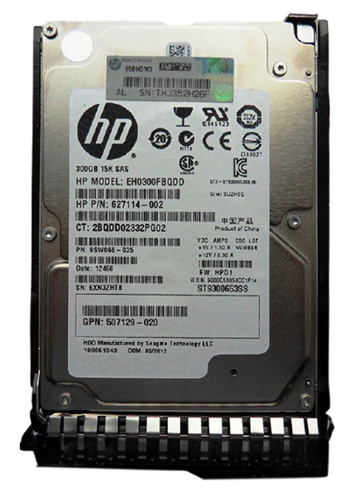 507129-020 | HPE 300GB 15000RPM SAS 6Gb/s SFF Hard Drive - NEW
