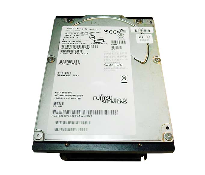 08K2474 | Hitachi Ultrastar 10K300 300GB 10000RPM Ultra-320 SCSI 8MB Cache 3.5 Hard Drive