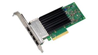 X710T4LG1P5 | Intel Network Adapter - PCIe 3.0 X8 - 100m/1g/2.5g/5g/10 Gigabit Ethernet X 4 - NEW