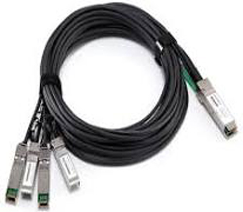 TCPM2 | Dell 1M 40GbE QSFP+ to 4X10GbE SFP+ Passive Copper Cable - NEW