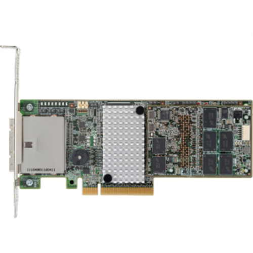 LSI00298 | LSI MegaRAID 9285CV-8E SGL 6Gb/s 8-Port PCI-E 2.0 X8 SAS/SATA RAID Controller with 1GB DDR-III Cache with Battery