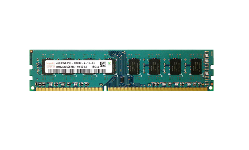 HMT351U6CFR8C-H9-N0 | Hynix 4GB DDR3-1333MHz PC3-10600 non-ECC Unbuffered CL9 240-Pin DIMM 1.5V Dual Rank Memory Module