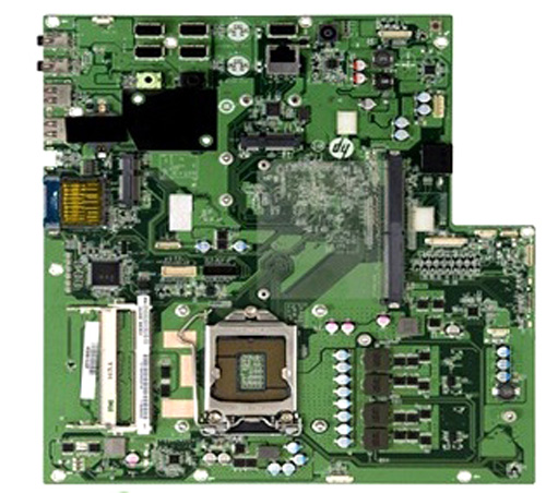 594299-001 | HP System Board for Omni 2000-5480 Series All-in-one Desktop PC