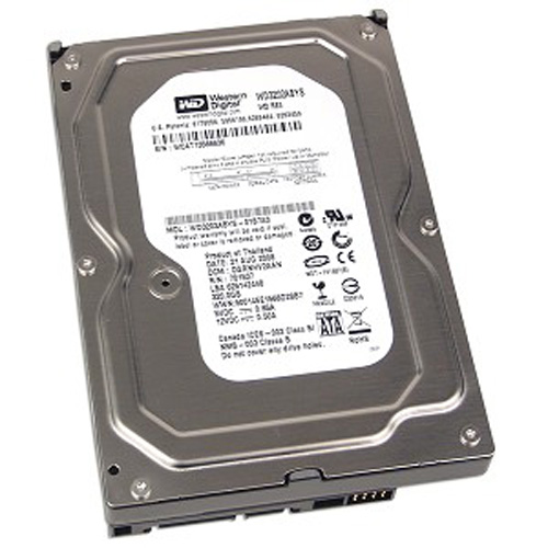 WD3202ABYS | WD RE3 320GB 7200RPM SATA 3Gb/s 16MB Cache 3.5 Enterprise Hard Drive