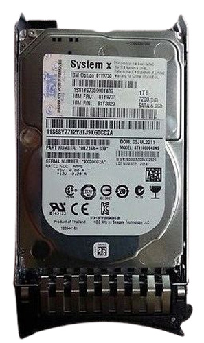 81Y9732 | IBM 1TB 7200RPM SATA 6Gb/s Nearline 2.5 SFF Hot-pluggable Hard Drive