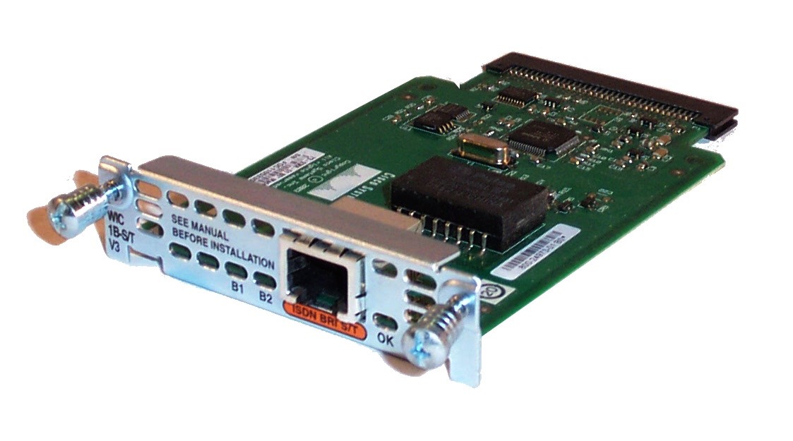 WIC-1B-S/T-V3= | Cisco - ISDN terminal adapter - BRI ST