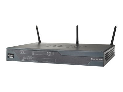 CISCO861W-GNAK9-RF | Cisco 861W - wireless router - 802.11b/g/n (draft 2.0) - desktop