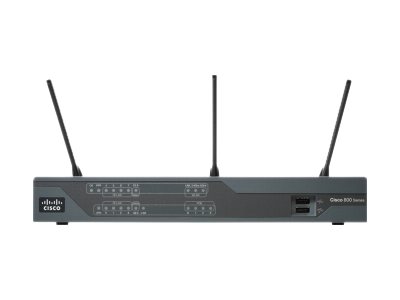 CISCO892FW-A-K9-RF | Cisco 892F - wireless router - ISDN - 802.11a/b/g/n (draft 2.0) - desktop