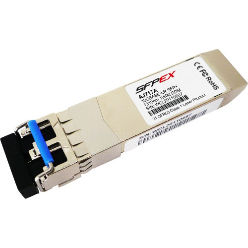 AJ717A | HP 8GB Long Wave 10KM B-Series Fibre Channel 1 Pack SFP Transceiver