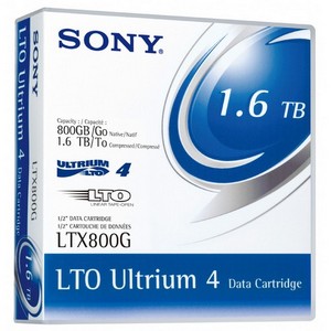 20LTX800G | Sony LTX800G LTO Ultrium 4 Tape Cartridge - LTO Ultrium LTO-4 - 800GB (Native) / 1.6TB (Compressed) - 20 Pack