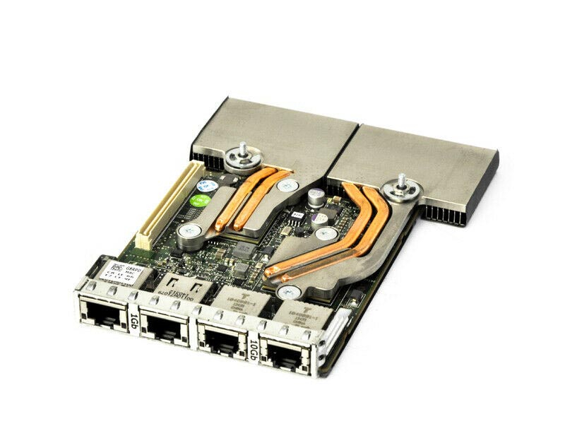 0G8RPD | Dell NIC Broadcom BCM57800-T 4-Port 2x 10GbE 2x 1GbE RJ45 Daughter Card PowerEdge R620