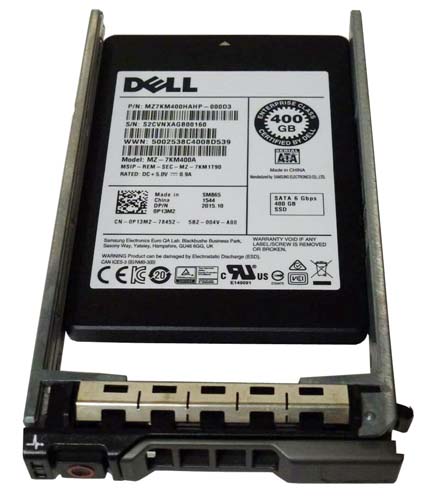 0P13M2 | Dell 400GB Write Intensive SATA 6GBPS 2.5 Inch SFF Solid State Hard Drive for PowerEdge Server