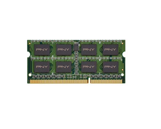 MN8192SD3-1600-X9 | PNY 8GB PC3-12800 DDR3-1600MHz non-ECC Unbuffered CL11 204-Pin SoDimm 1.5V Dual Rank Memory Module