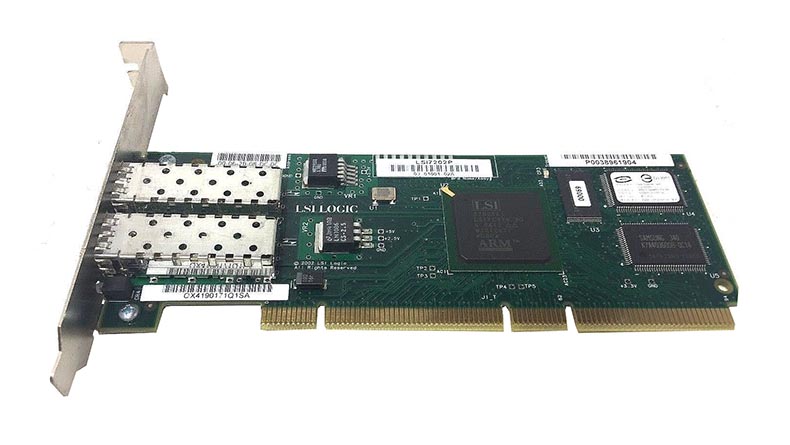 LSI7202P | LSI Dual Port Fibre Channel PCI-X Adapter Card