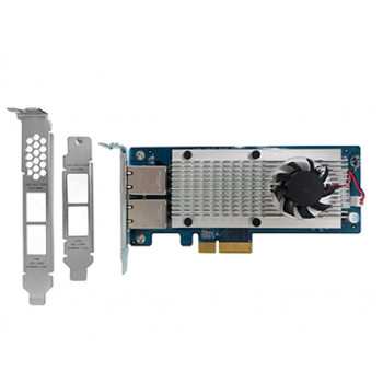 LAN-10G2T-X550 | Qnap Lan-10G2T-X550 Dual-Port 10Gbase-T Network Expansion Card For Tower And Rackmount