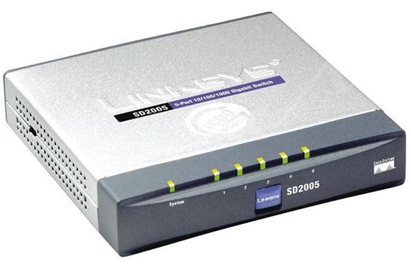 SD2005 | Linksys 5-Port 10/100/1000Mbps Gigabit Switch