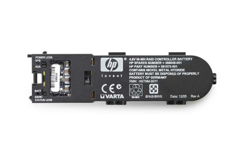 381573-001 | HP 4.8V 5000mAh Ni-MH Battery for Smart Array P400 and P800 SAS Controller Boards - NEW