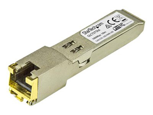 GLCTSTTAA | StarTech GlctstTAA Cisco Compatible Gigabit Rj45 Copper SFP (Mini-Gbic) Transceiver Module - NEW