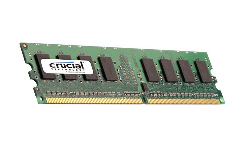 CT751056 | Crucial 2GB DDR2-1066MHz PC2-8500 non-ECC Unbuffered CL7 240-Pin DIMM Memory Module Upgrade for Tyan Transport GT20 (B2925)