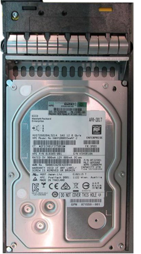 K2P95B | HPE 3PAR StoreServ 8000 2TB 7200RPM SAS 12Gb/s 3.5 LFF Nearline Hard Drive