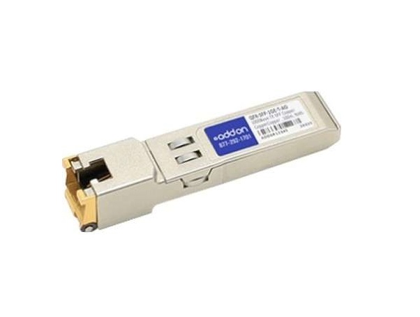 QFX-SFP-1GE-T-AO | Juniper 1Gb/s 1000Base-TX 550m SFP Mini-GBIC Transceiver Module