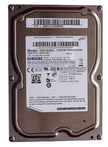 HD103SJ | Samsung Spinpoint F3 1TB 7200RPM SATA 3Gb/s 32MB Cache 3.5 Hard Drive for Desktop