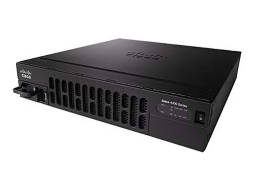 ISR4351/K9 | Cisco 4351 Router 3 Ports - 10 Slots - Rack-mountable, Wall Mountable - NEW
