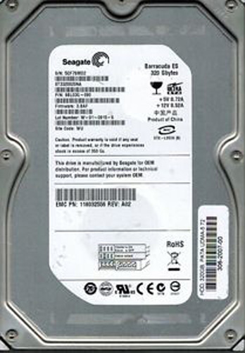 ST3320820NA | Seagate 320GB 7200RPM ATA-IDE 3.5 Low-profile Hard Drive