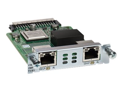 VWIC3-2MFT-T1E1-RF | Cisco Third-Generation 2-Port T1/E1 Multiflex Trunk Voice/WAN Interface Card - expansion module