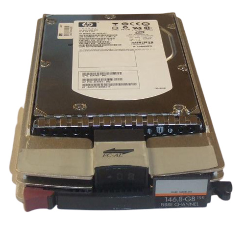 366024-002 | HP 146GB 15000RPM 2GB Fibre Channel Hot-pluggable Hard Drive for EVA 3000/5000, 4000/6000/8000, 4100/6100/8100