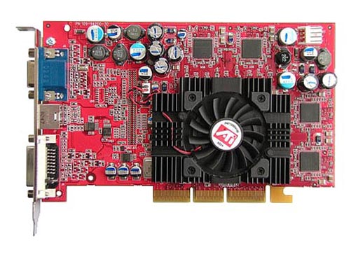 100-434003 | ATI Radeon 9700 128MB DVI/ VGA/ S-Video AGP 8x Video Graphics Card