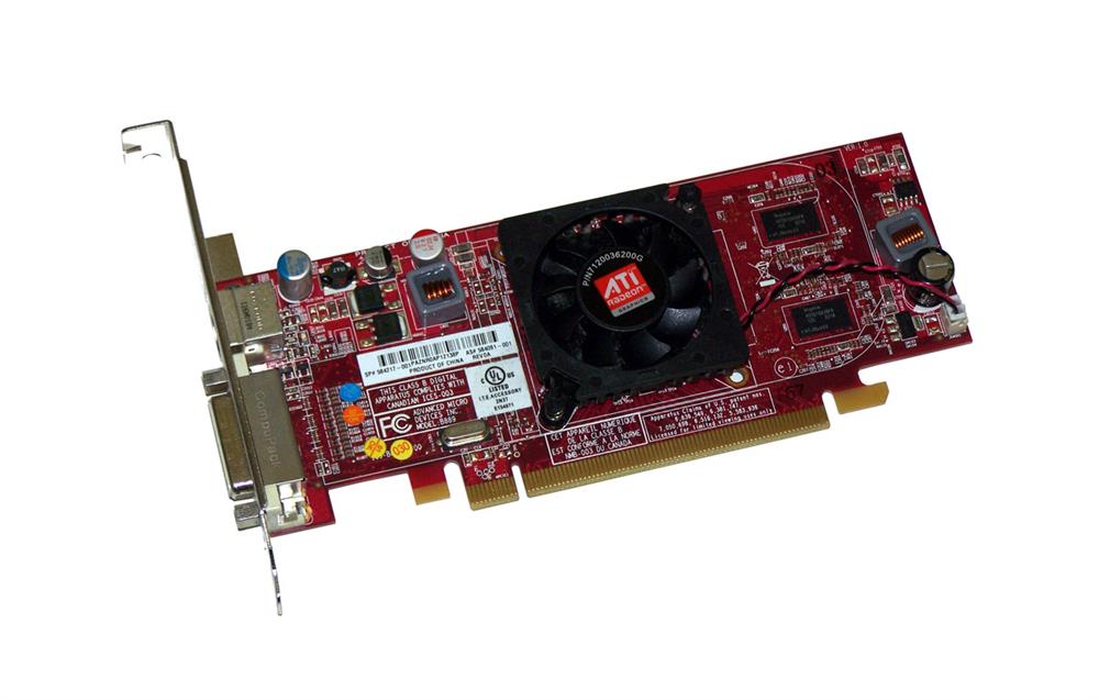 584081-001 | HP ATI Radeon HD 4550 DH 512MB PCIe x1 Graphics Card - NEW