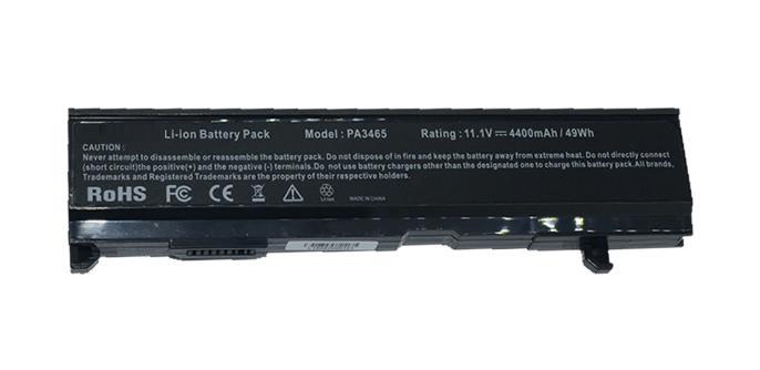 PA3465U1BRS | Toshiba Primary 6-Cell Li-Ion Battery Pack For Satellite M40 M45 M55 Series Portable Computers PA3465U-1BRS