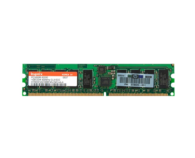 HYS72D128300GBR-5-B | Infineon 1GB DDR-400MHz PC3200 ECC CL3 184-Pin DIMM 2.5V Memory Module