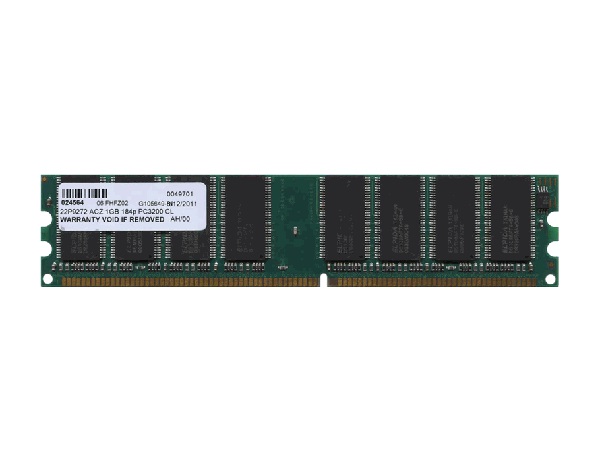 22P9272 | Lenovo 1GB DDR-400MHz PC3200 non-ECC Unbuffered CL3 184-Pin DIMM Memory Module