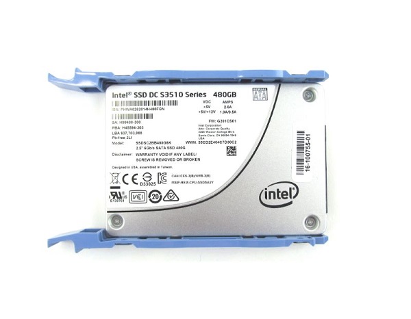 SSDSC2BB480G6K | Cisco Intel DC S3510 480GB SATA 6Gb/s 2.5 MLC Solid State Drive (SSD)