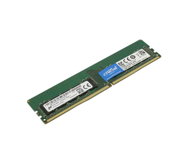 MTA18ASF2G72AZ-2G1B1 | Micron 16GB PC4-17000 DDR4-2133MHz ECC Unbuffered CL15 288-Pin DIMM 1.2V Dual Rank Memory Module