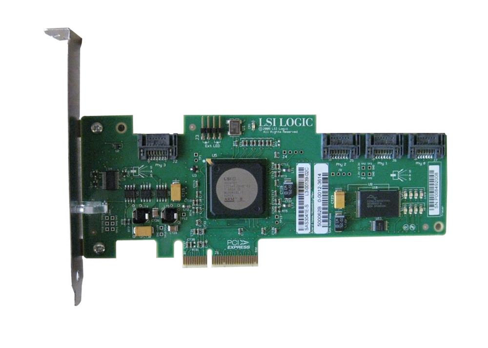 433906-001 | HP PCI Express Quad-Port SAS/SATA 3GB/s RAID Controller Host Bus Adapter