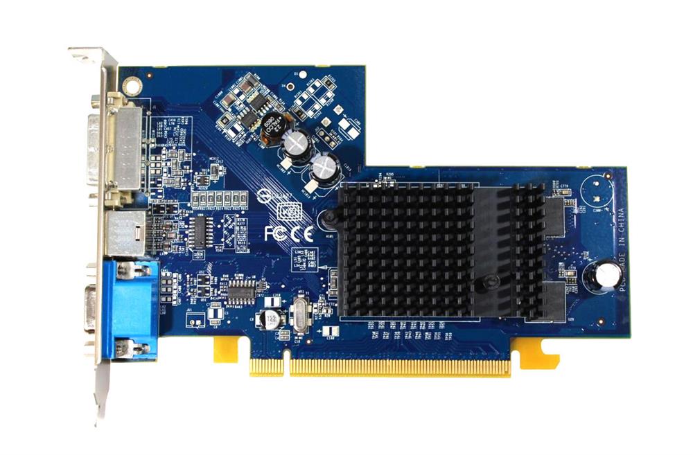 XG857 | Dell ATI RADEON X300 SE PCI Express X16 128 MB DDR SDRAM Dual DVI DMS-59 Low Profile Graphics Card