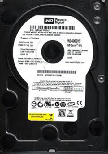 WD4000YS | WD RE2 400GB 7200RPM SATA 3Gb/s 16MB Cache 3.5 Internal Hard Drive