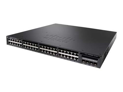 WS-C3650-48TQ-E | Cisco Catalyst 3650-48tq-e Managed L3 Switch 48 Ethernet Ports And 4 10-gigabit SFP+ Ports