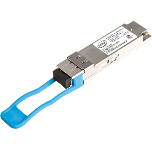 E40GQSFPLR | Intel QSFP+ Transceiver Module, 40 Gigabit Ethernet, 40GBASE-LR, MPO Multi-mode, Upto 6.2 MILES, 1310NM - NEW