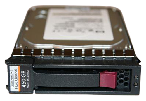 454412-001 | HPE M6412 450GB 15000RPM 3.5 Dual Port Fibre Channel Hard Drive for StorageWorks EVA