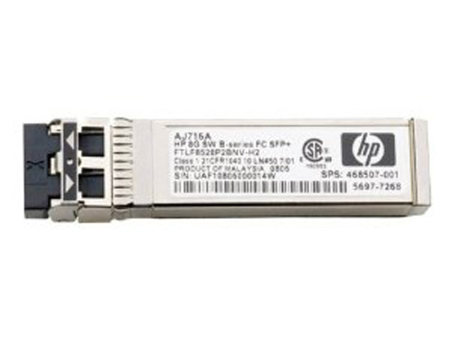 C8R23SB | HP SFP+ Module Smart BUY 4PK MSA 2040 8GB FC SW XCVR for Data Networking, Optical Network ,1 X 8GBASE-SW