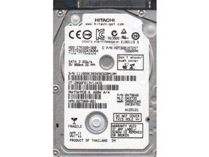 HTS723232A7A364 | Hitachi 320GB 7200RPM SATA 3 Gbps 2.5 16MB Cache Travelstar Hard Drive