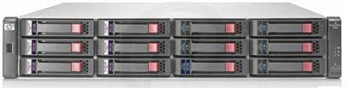 AW593B | HP Modular Smart Array P2000 G3 SAS Dual Controller LFF Array System Hard Drive Array - 12-Bay- 0 Hard Drive Installed