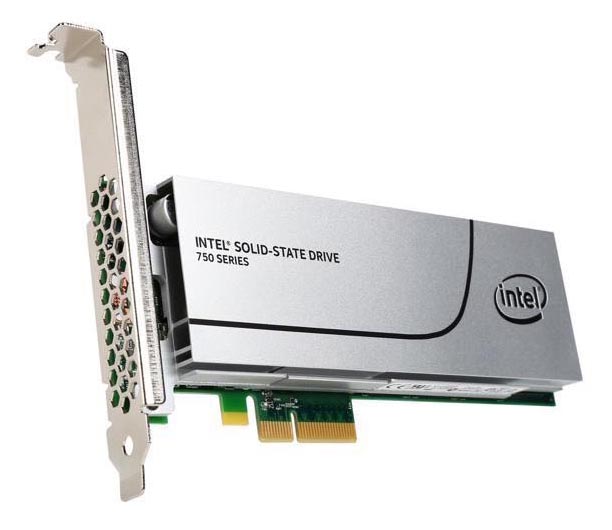 SSDPEDMW012T4R5 | Intel SSD 750 Series 1.2TB PCIe 3 43467 Height MLC Solid State Drive